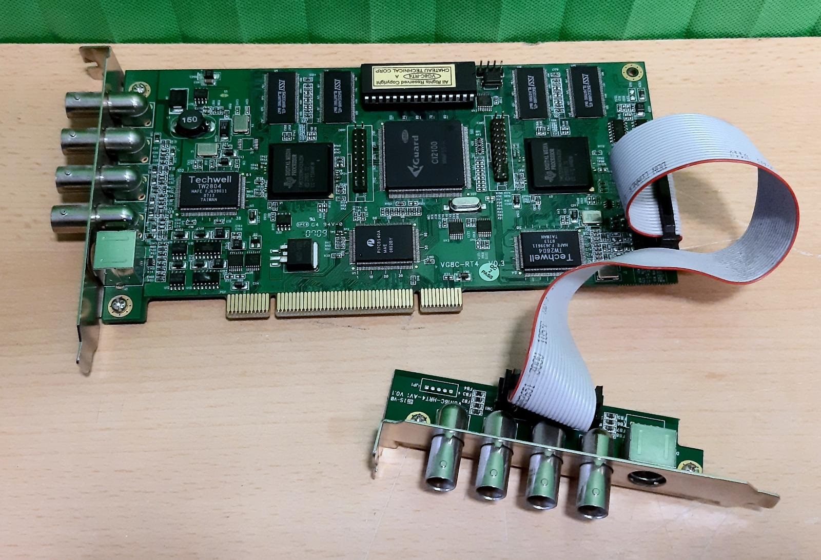 VGUARD.NET CHATEAU 8-Channel H.264 DVR Card (VG8C-RT4)