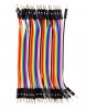 JUMPER WIRES 15cm 2.54mm Αρσενικό σε Αρσενικό (10 TEMAXIA)