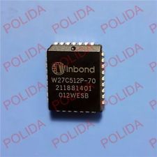 PLCC WINBOND IC ( -70) (W27C512P-70) (W27C512P)
