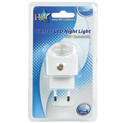 HQ Sensor LED Night Light White EL-NIGHT4