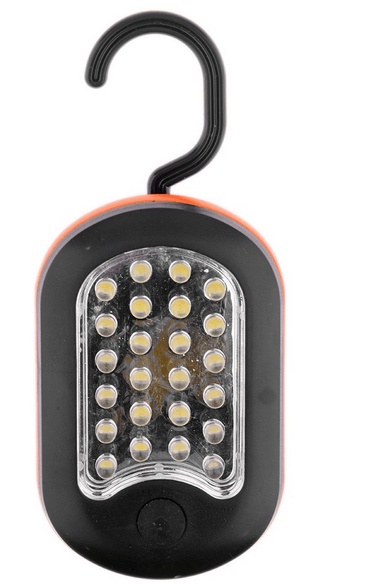 Φακός 24 + 3 LED έκτακτης ανάγκης με γάντζο και μαγνήτη (OEM)