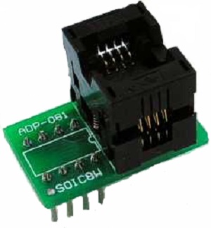 SOIC8 to DIP8 Adapter (~200mil) SA684 ADP-081 (SOIC8-DIP8) (OEM) (BULK)