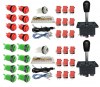 DIY Arcade Game kit USB To Zero Delay Board USB Encoder To PC /Raspberry pi 8 WAY Joystick arcade game control board 2 player DIY Arcade Game kit USB To Zero Delay Board USB Encoder To PC /Raspberry pi 8 WAY Joystick arcade game control board 2 player