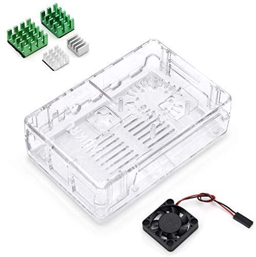 Διάφανη Θήκη ABS για το Raspberry Pi 4 Model (OEM) (BULK)
