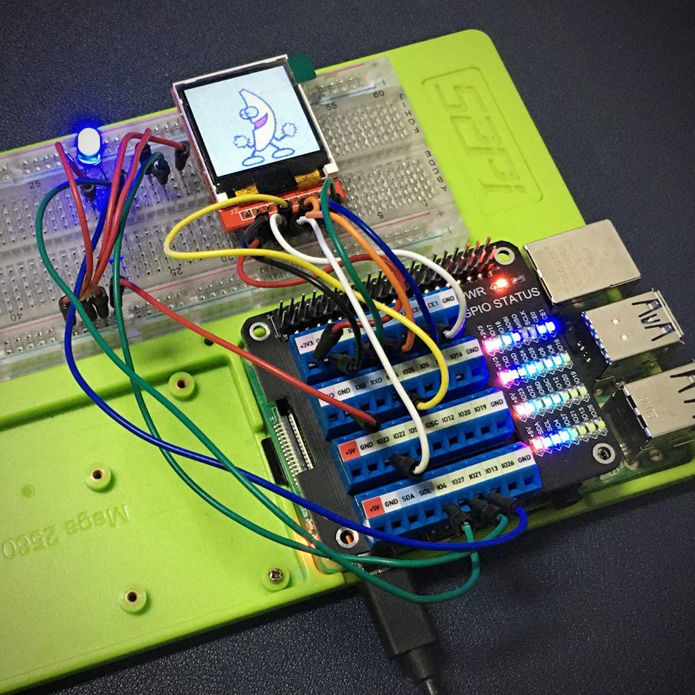 GeeekPi GPIO Screw Terminal Hat, Raspberry Pi GPIO Extension Board for Raspberry Pi 4B/3B+/3B/2B/B+/Zero (Zero W)