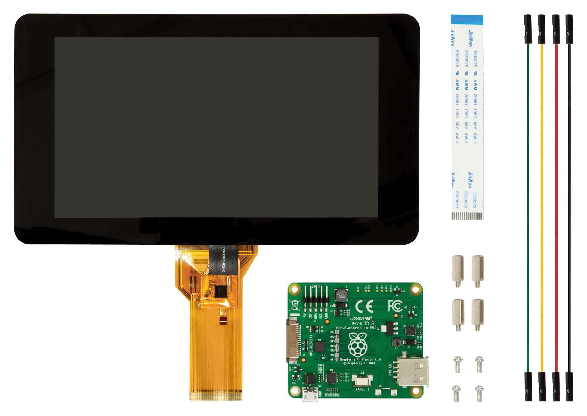 Official Raspberry Pi 7 Touchscreen Display with Capacitive Touch (10-Finger)