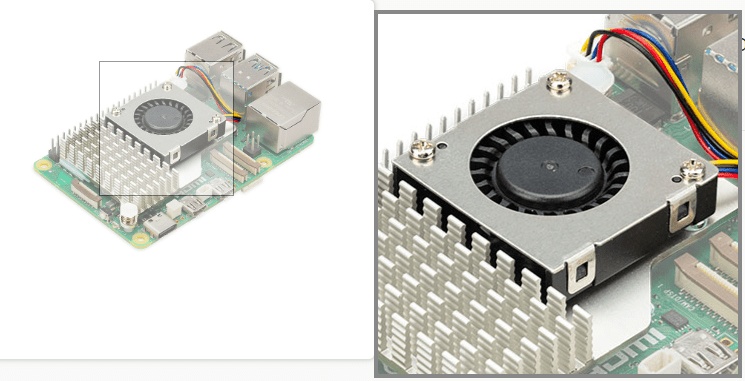 Raspberry Pi Active Cooler για το Raspberry Pi 5