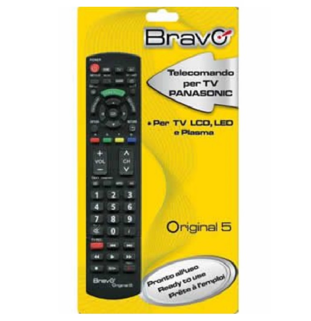 Bravo Universal Remote Control for Panasonic Original 5