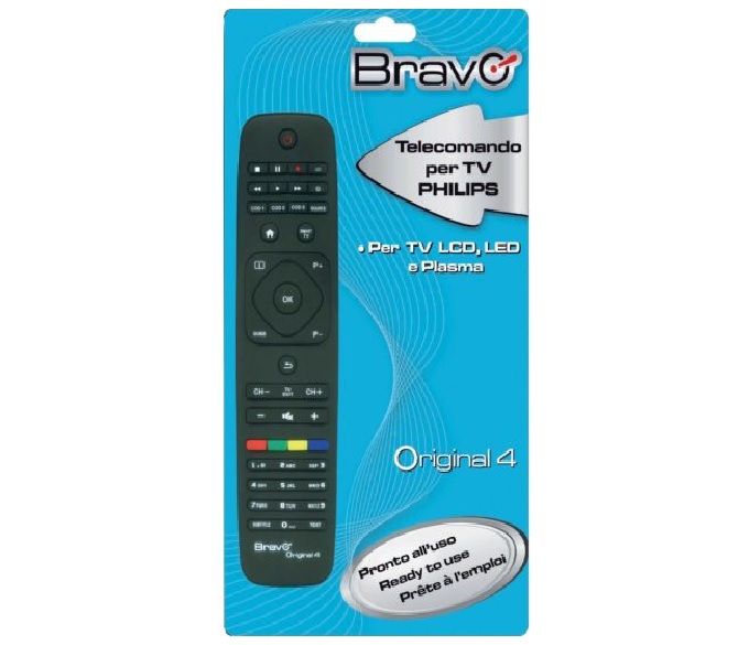 Bravo Universal Remote Control for Philips Original 4