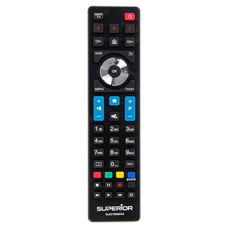 Multi Remote Control Superior Ready to use (Philips) Black