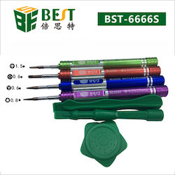 Best 7-Piece Mobile Screwdriver Set (BST-6666S) (Tools)