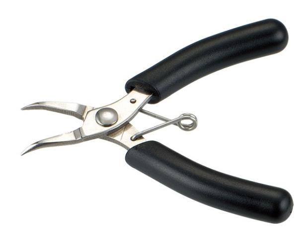 Sprotek ST-P218 Mini Curved Black Tweezers (4-inch)