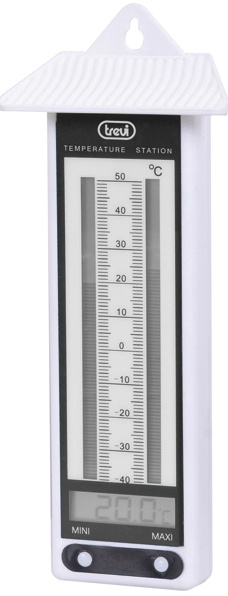 TE-3008 Digital LCD Temperature Meter Thermometer (White) (OEM)