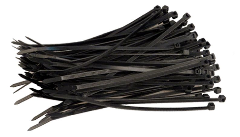 Δεματικά 2.5x120mm 100τμχ CHS-3X120BK Μαύρο (OEM)