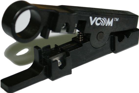 VCOM Cable Stripper for Telephony, Network & Audio Cables