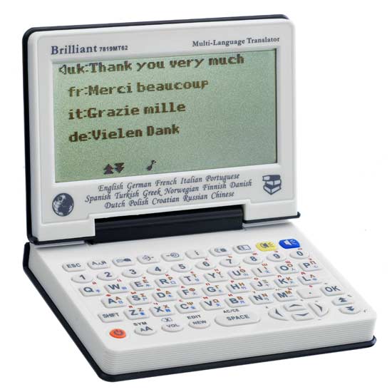 Brilliant talking translator 7819MT62 Ηλεκτρονικός μεταφραστής 16 γλωσσών (περιλαμβάνει Ελληνικά)