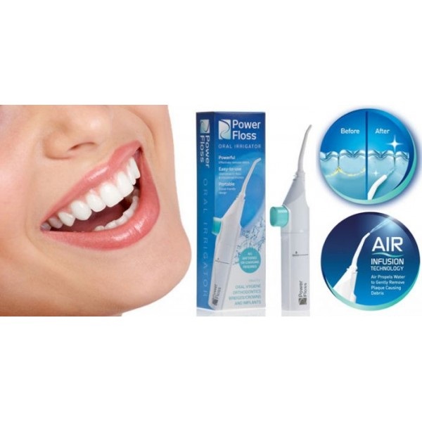 Power Floss Συσκευή Καθαρισμού Δοντιών με Πίεση Νερού (oem) στη