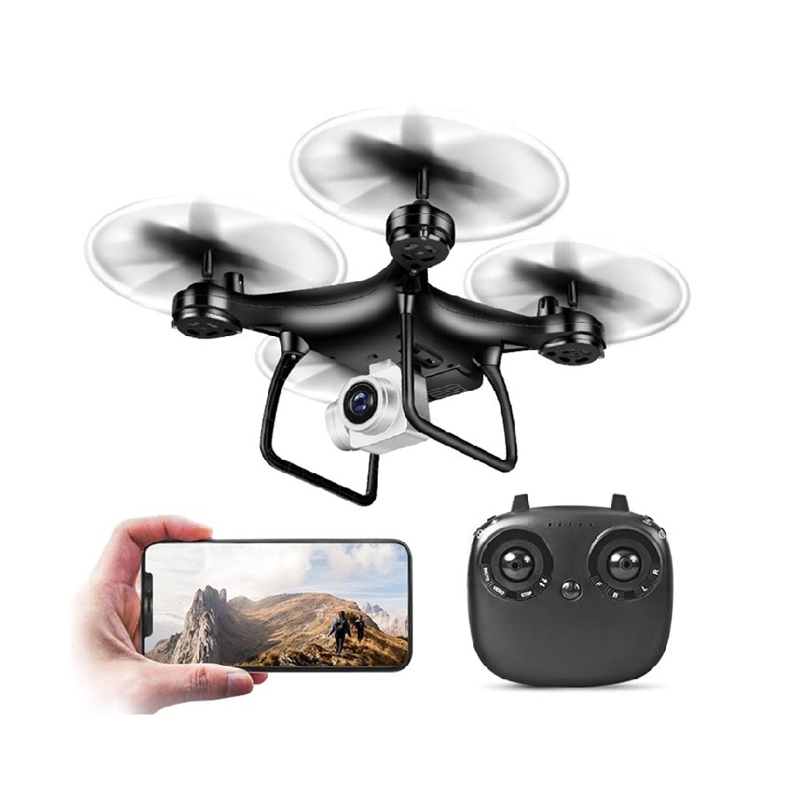 TENKIND TXD-8S Drone with 720p Camera (black)