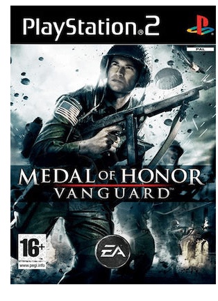 PS2-  -MEDAL OF HONOR VANGUARD  (USED)