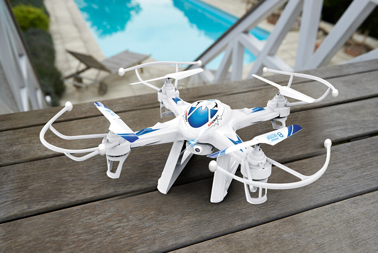WiFi Τηλεκατευθυνόμενο Ελικόπτερο Quadcopter LEADHONOR LH-X8WF Wi-Fi RC Drone
