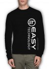 Μπλούζα μακρυμάνικη POLO Easy και Tech Μαύρη - Large