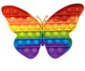 Pop It Stress Relief Bubble Rainbow Butterfly Sensory Toy (oem) (bulk)