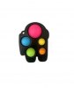 Pop It Anti-Stress Bubble Game (Black) (oem) (bulk)