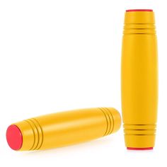 Mokuru Fidget Roller Stress Reliever Flip Toys Japan MOKURU Yellow