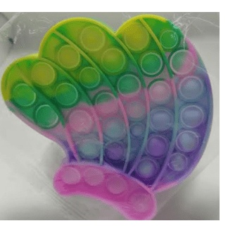 Pop It Anti-Stress Rainbow Bubble Sensory Toy (OEM, Bulk) (oem) (bulk)