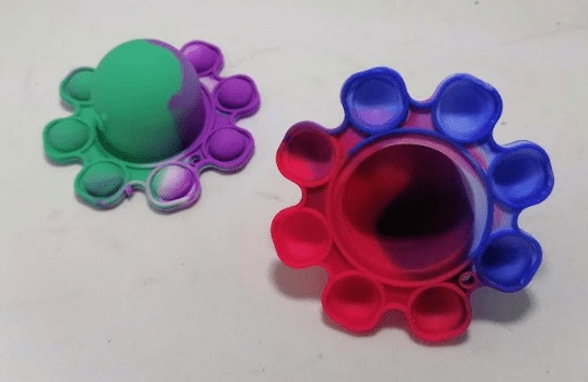 Pop It Stress Relief Bubble Sensory Toy - Octopus Design (oem) (bulk)