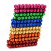 Χρωματιστοί μαγνήτες 5mm 216PCS Magnetic Balls DIY Puzzle Toy - 6 ΧΡΩΜΑΤΑ (OEM)