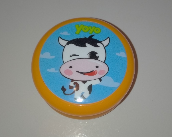 Plastic Yoyo Orange Toy with Cowl with Lighting (OEM)
