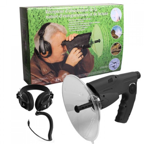 Nature Observing-Recording & Play Back Dish, Support 8X Magnification