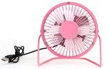 ALP-A102  ULTRA-Low Power&Strong Wind Ανεμιστήρας με Καλώδιο USB-Ροζ
