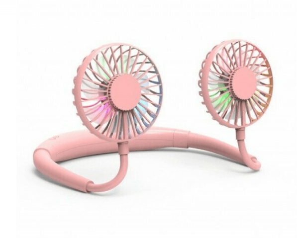 Rechargeable Face Fan (Pink) (OEM)