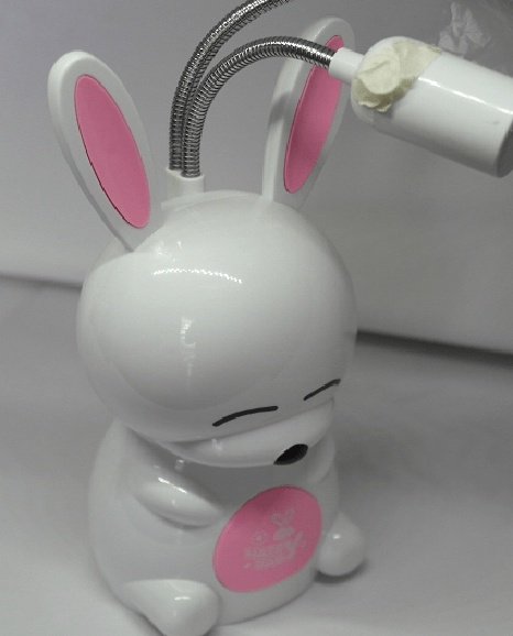 Bunny bulb and fan