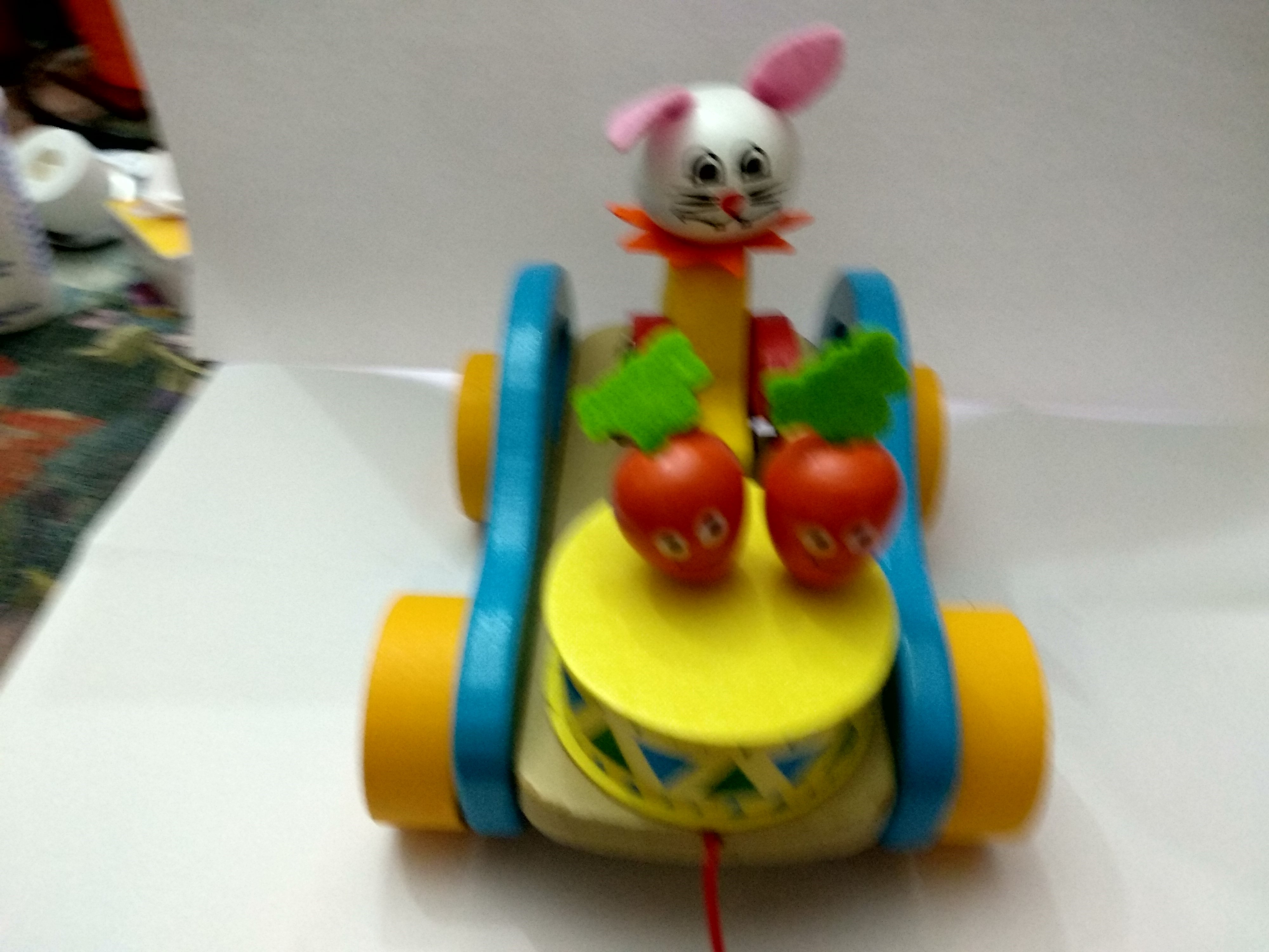 Wooden Toy Drum for Toddlers