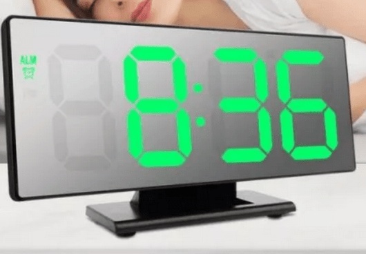ME 3106 Ρολόι Μετεωρολογικός Σταθμός με Οθόνη / Calendar Black (oem)