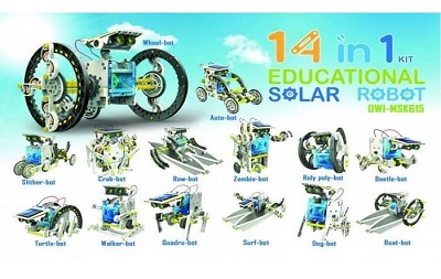 Εκπαιδευτικό robot kit AG211B, 14 σε 1, Ηλιακό AG211B