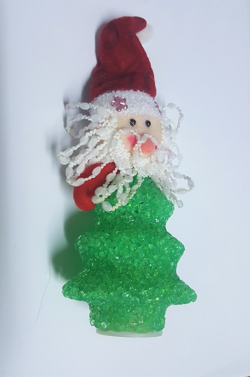 Decorative Led Christmas Tree With santa