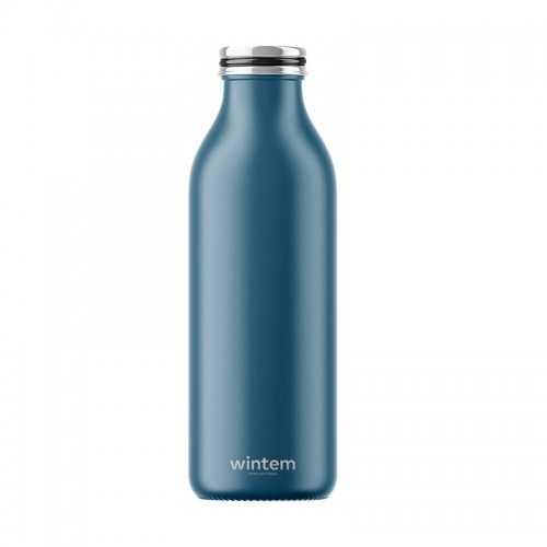 Heat Stainless Steel Bottle 500 Ml Color Blue Ego Clima Wintem WK-EGO