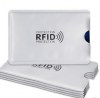 Αντικλεπτική Θήκη Προστασίας RFID για Πιστωτικές Κάρτες - 9 x 6.2 cm - 1 Τεμάχιο - Silver