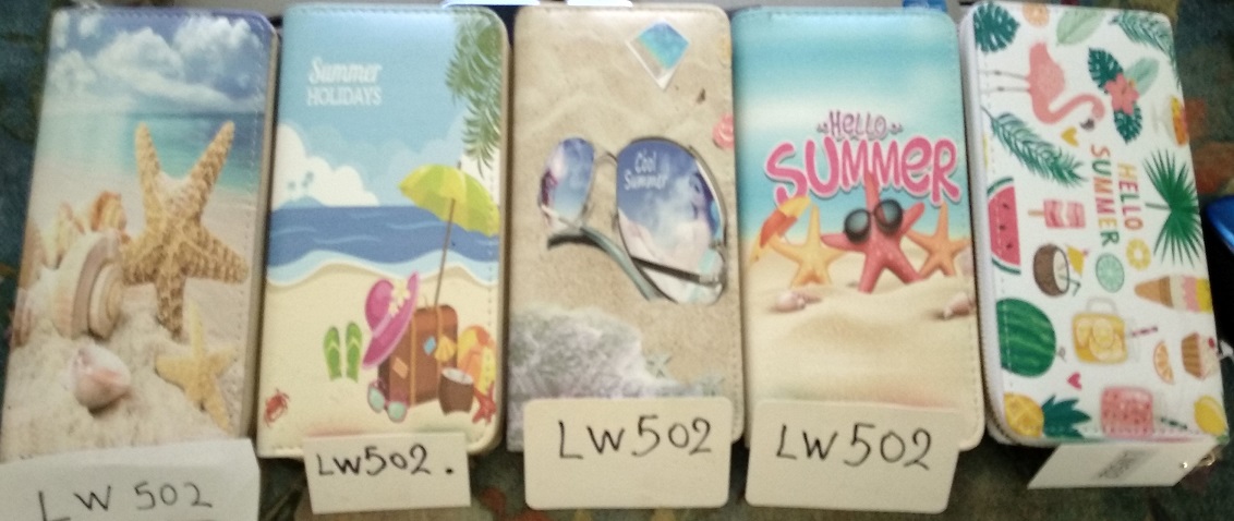 Νο: LW502  MODA SUMMER ITALIA  ΠΟΡΤΟΦΟΛΙ ΧΕΡΙΟΥ  ΔΙΑΦΟΡΑ ΦΩΤΕΙΝΑ ΚΑΛΟΚΑΙΡΙΝΑ ΧΡΩΜΑΤΑ  (ΟΕΜ)