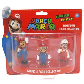 Nintendo Super Mario - Mario 3 Pack Collection