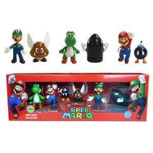 Super Mario Mini Figure Collectors Box Set Series 1