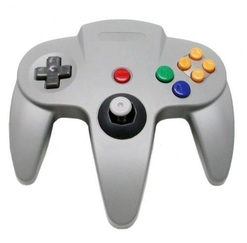 Wired Controller Gamepad for Nintendo 64 - Grey (OEM)