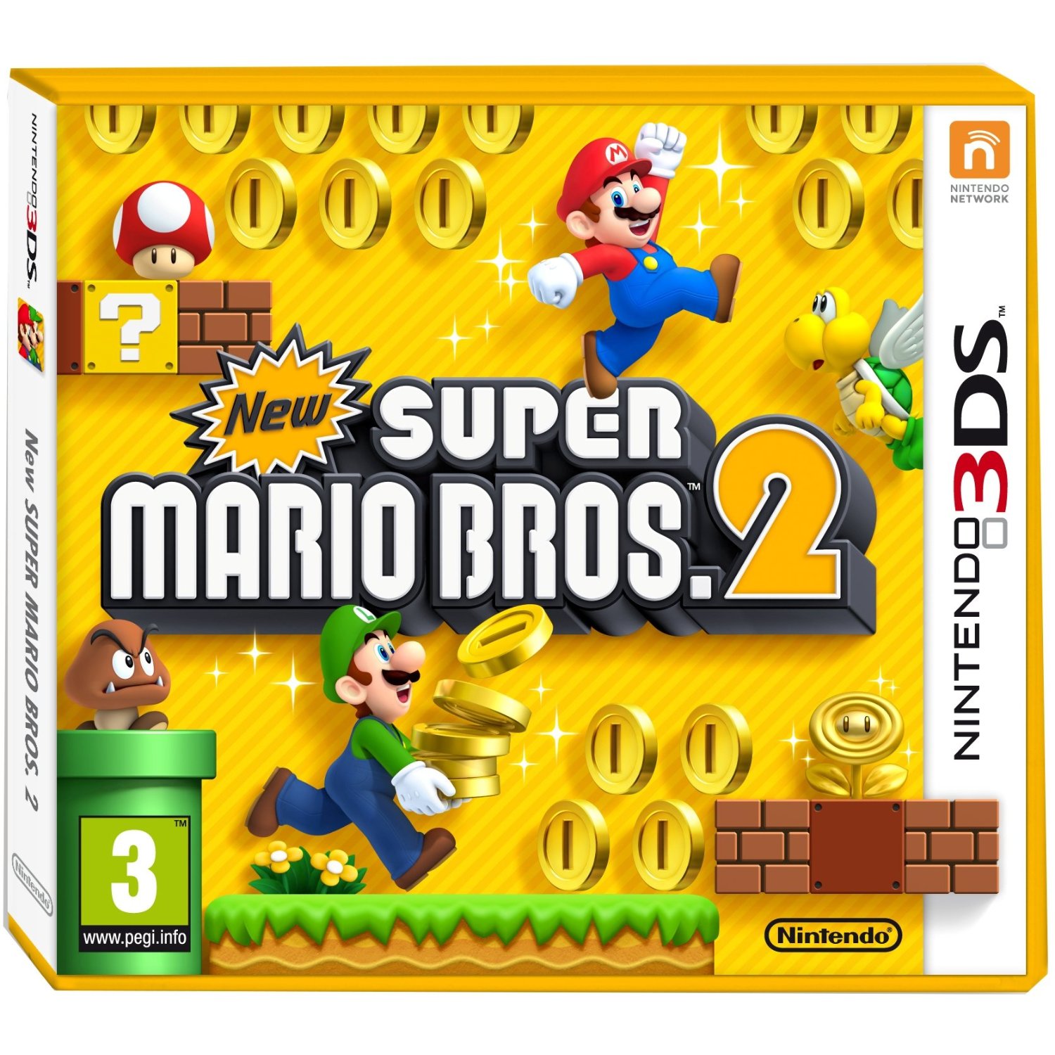 3DS GAME - New Super Mario Bros 2