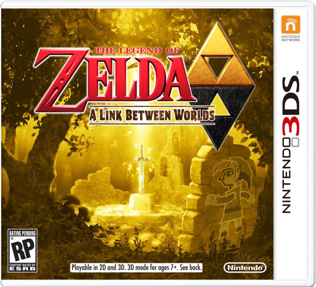 3DS GAME - The Legend of Zelda: A Link Between Worlds (USED)