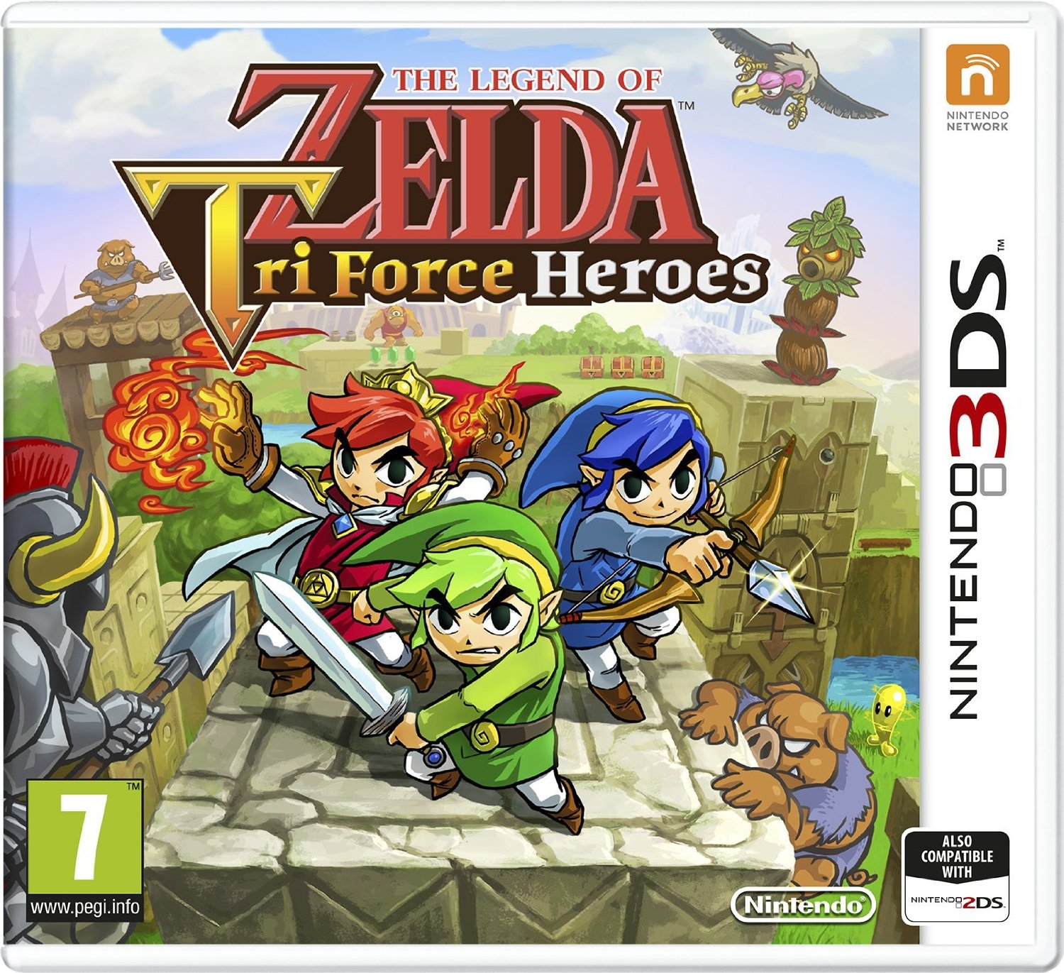 The Legend of Zelda: Tri Force Heroes (Nintendo 3DS)