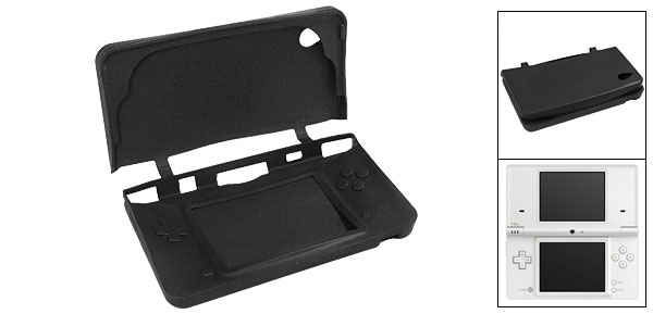 Προστατευτική θήκη σιλικόνης για το DSi XL μαύρη